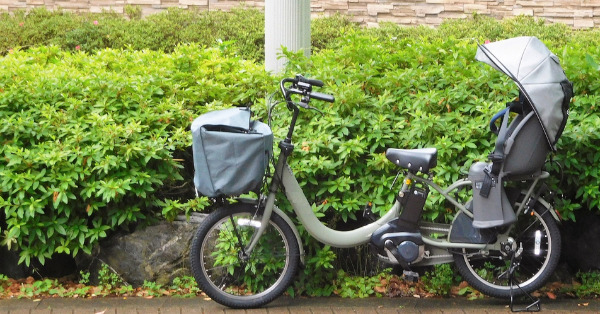 子ども乗せ電動自転車-イメージ画像